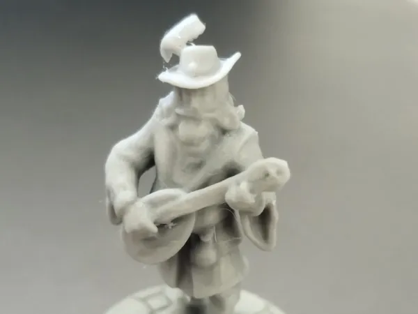 Barde 28 mm pour Donjons & Dragons