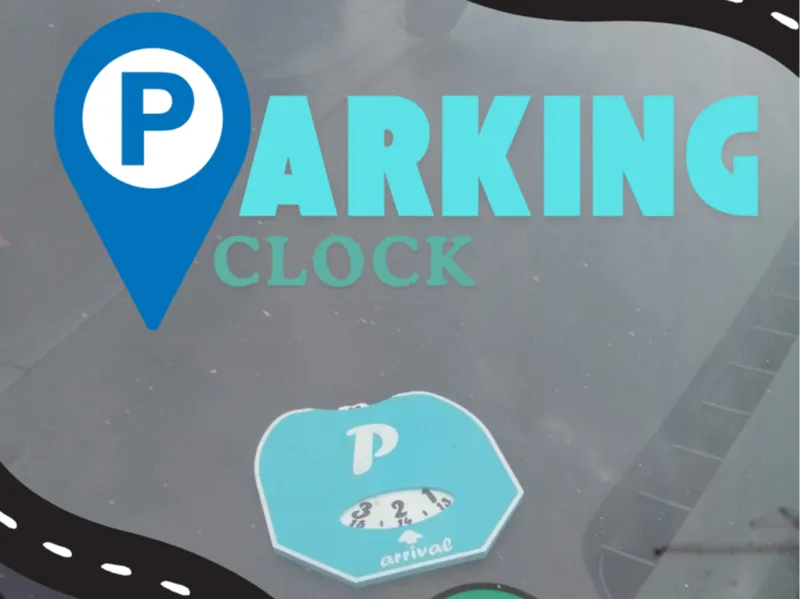 Parking Clock / Parking Disc / Parkuhr-Parkscheibe