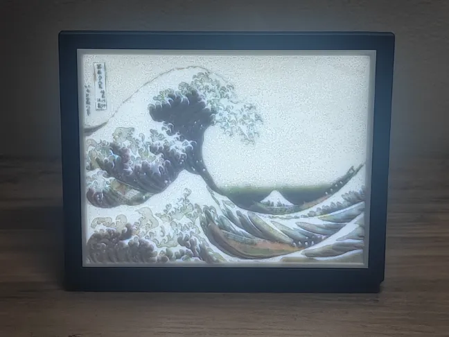 The Great Wave off Kanagawa - Free 3D Print Model - MakerWorld