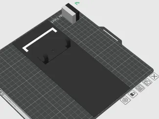 Leg0 F1 Speed Champions Wall Mount with Grid Slot