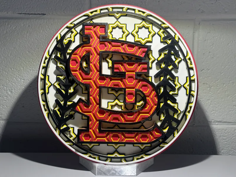 St. Louis Cardinals Dimensional Mosaic