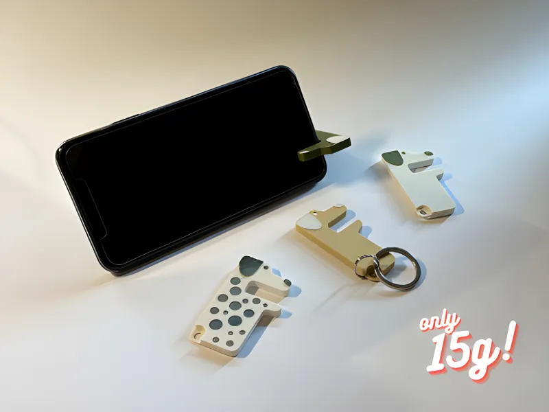 dog phone stand - keychain