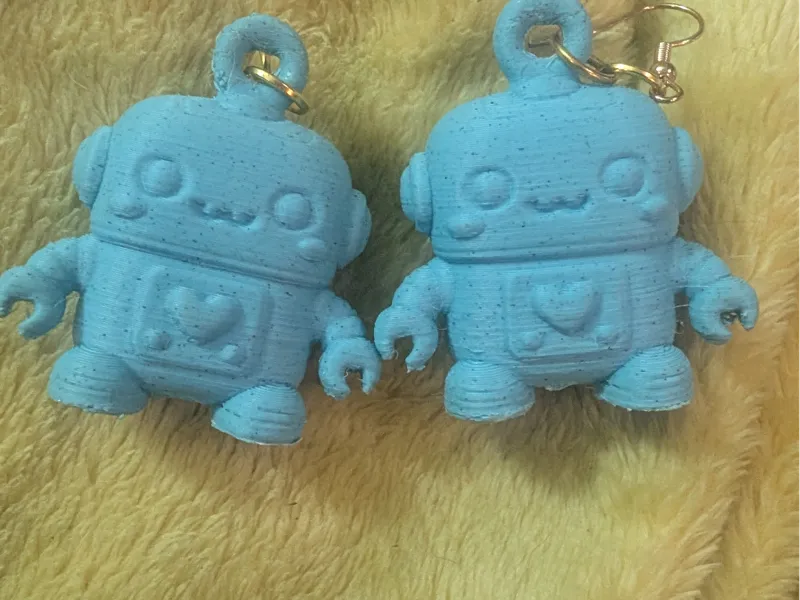 Cute Robot Charm