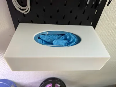 Skadis Box for Latex Gloves, Tissues