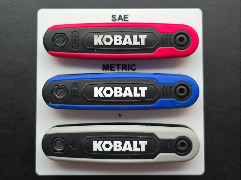 Kobalt Folding Tool Hex and Torx - Gridfinity 