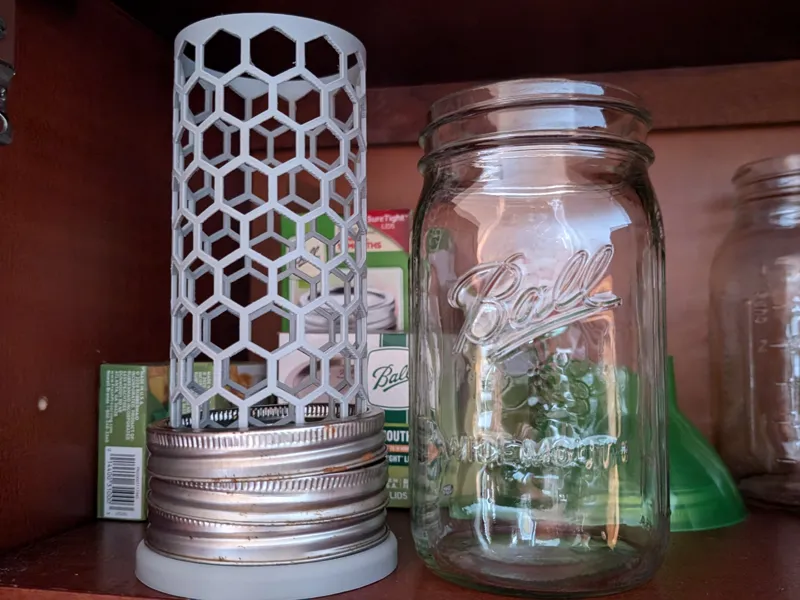 Mason Jar Ring Holder (wide mouth)