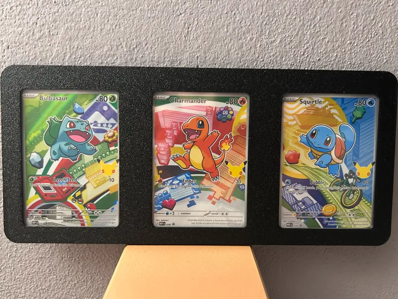 Thick Border TCG 3 Toploader Cover - Pokemon