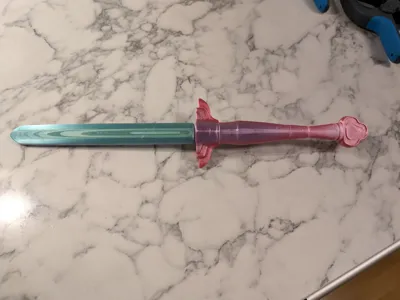 Rumi-Inspired Demon Hunter Sword (Multipart)