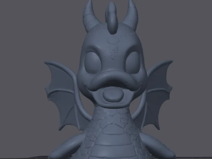 Dragon Rubber Duck (Spyro Inspired)
