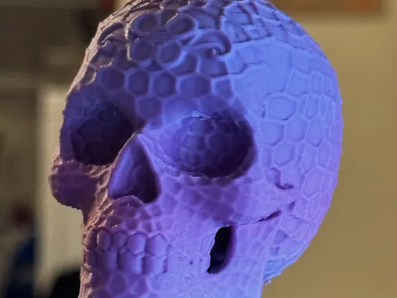 Hexagon Sugar Skull