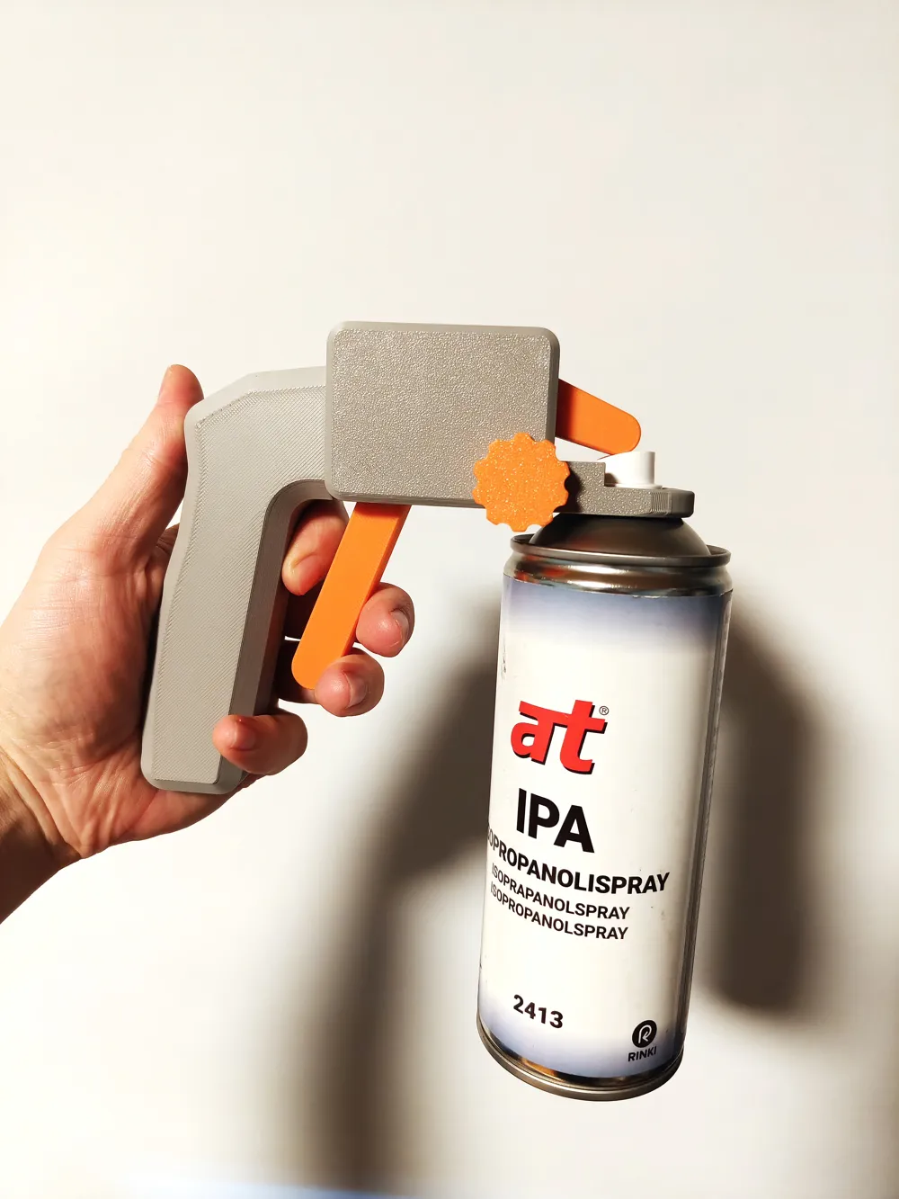 Spray Can Trigger Grip for 1" Aerosol Valves - Free 3D Print Model ...