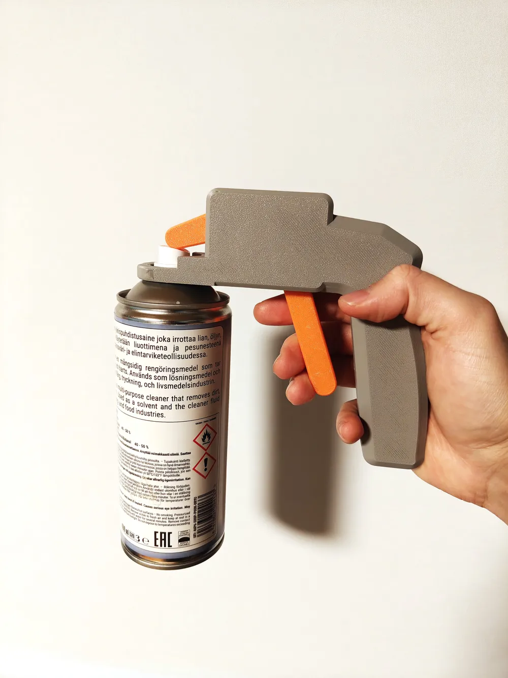 Spray Can Trigger Grip for 1" Aerosol Valves - Free 3D Print Model ...