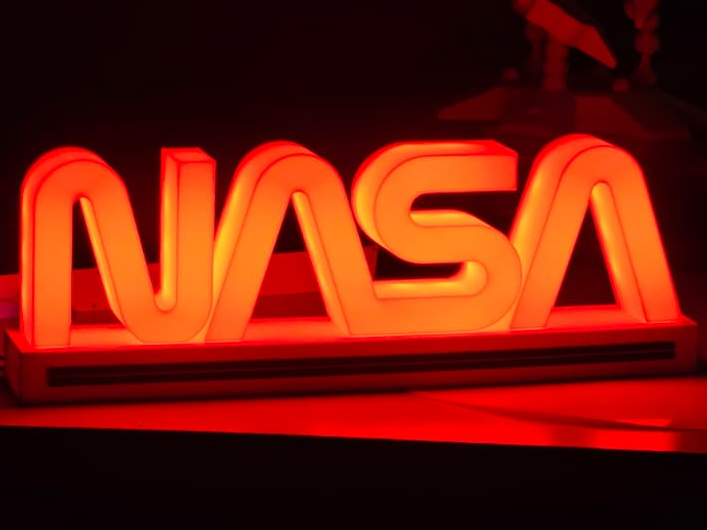 NASA LED Sign