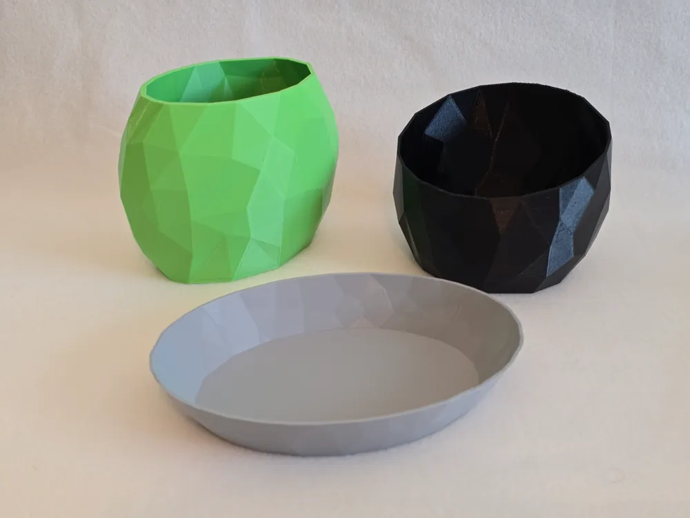 Low Poly Bowl – Moderne 3D-Schale - Free 3D Print Model - MakerWorld