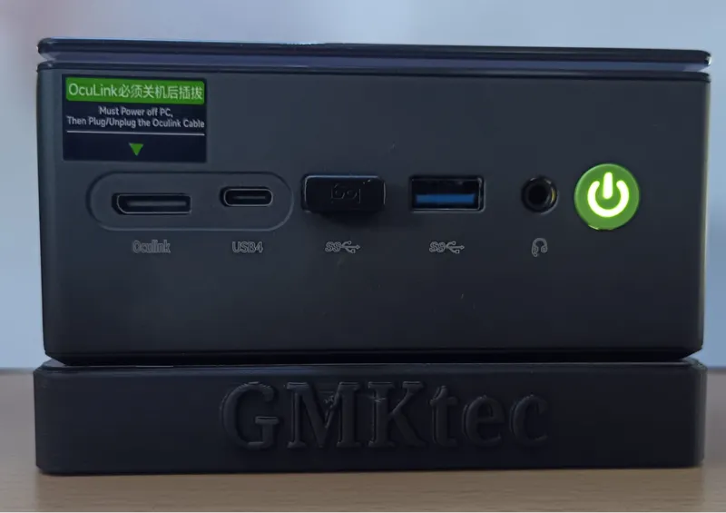 GMKtec K8 Plus HDD stand