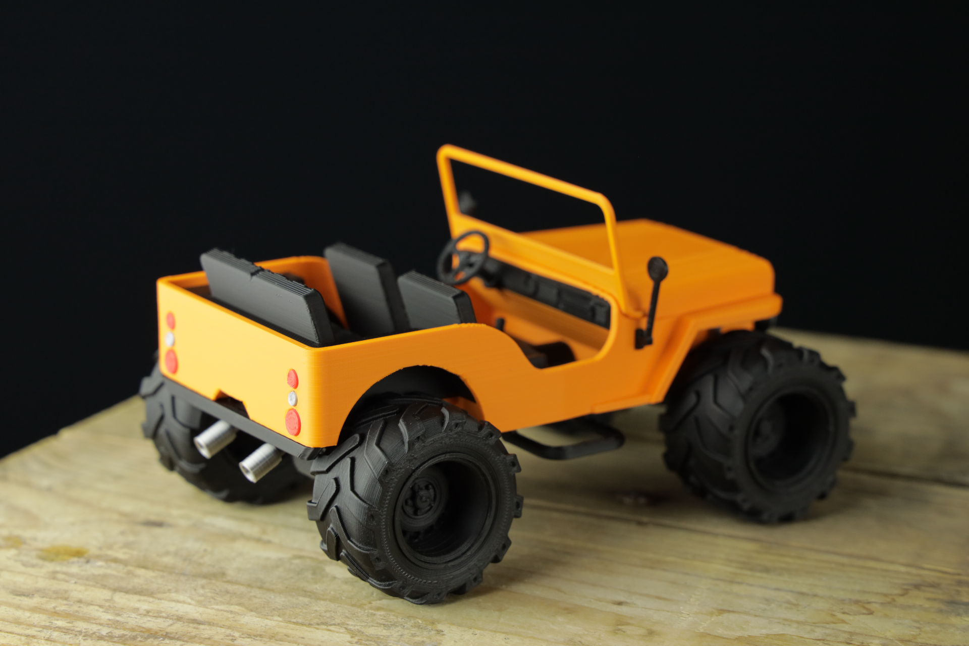 Miniatura 2 do modelo 3D WILLYS JEEP - Model kit