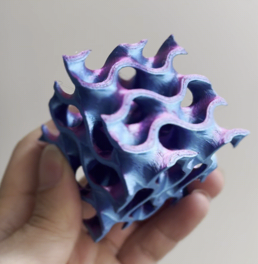 星云 Gyroid晶格结构 狂想