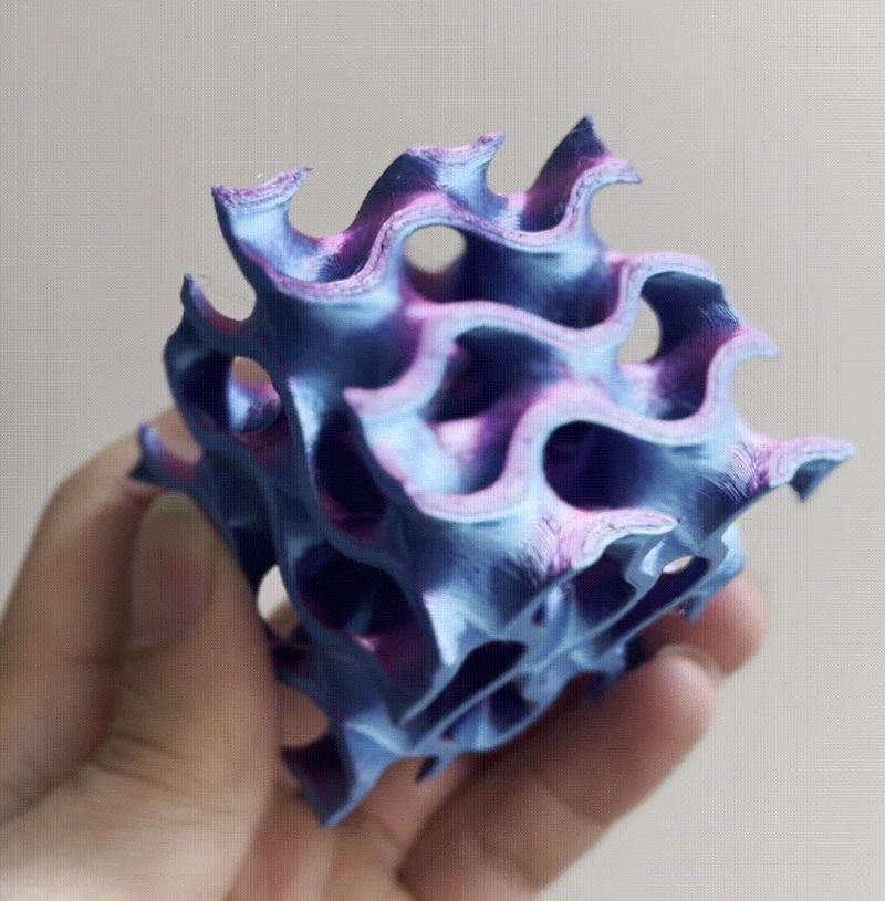 星云 Gyroid晶格结构 狂想