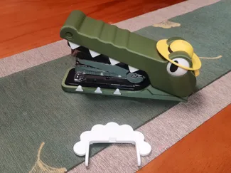 鳄鱼订书机