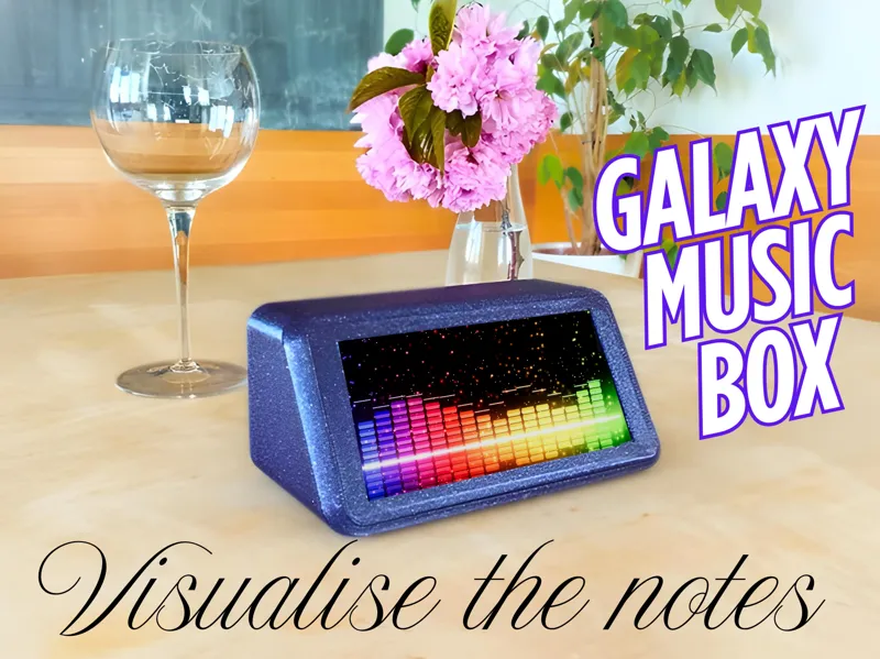 Music Box (Interactive note Visualisation)