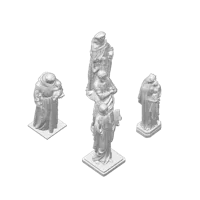 Collection de 5 statuettes de saints — photo 2