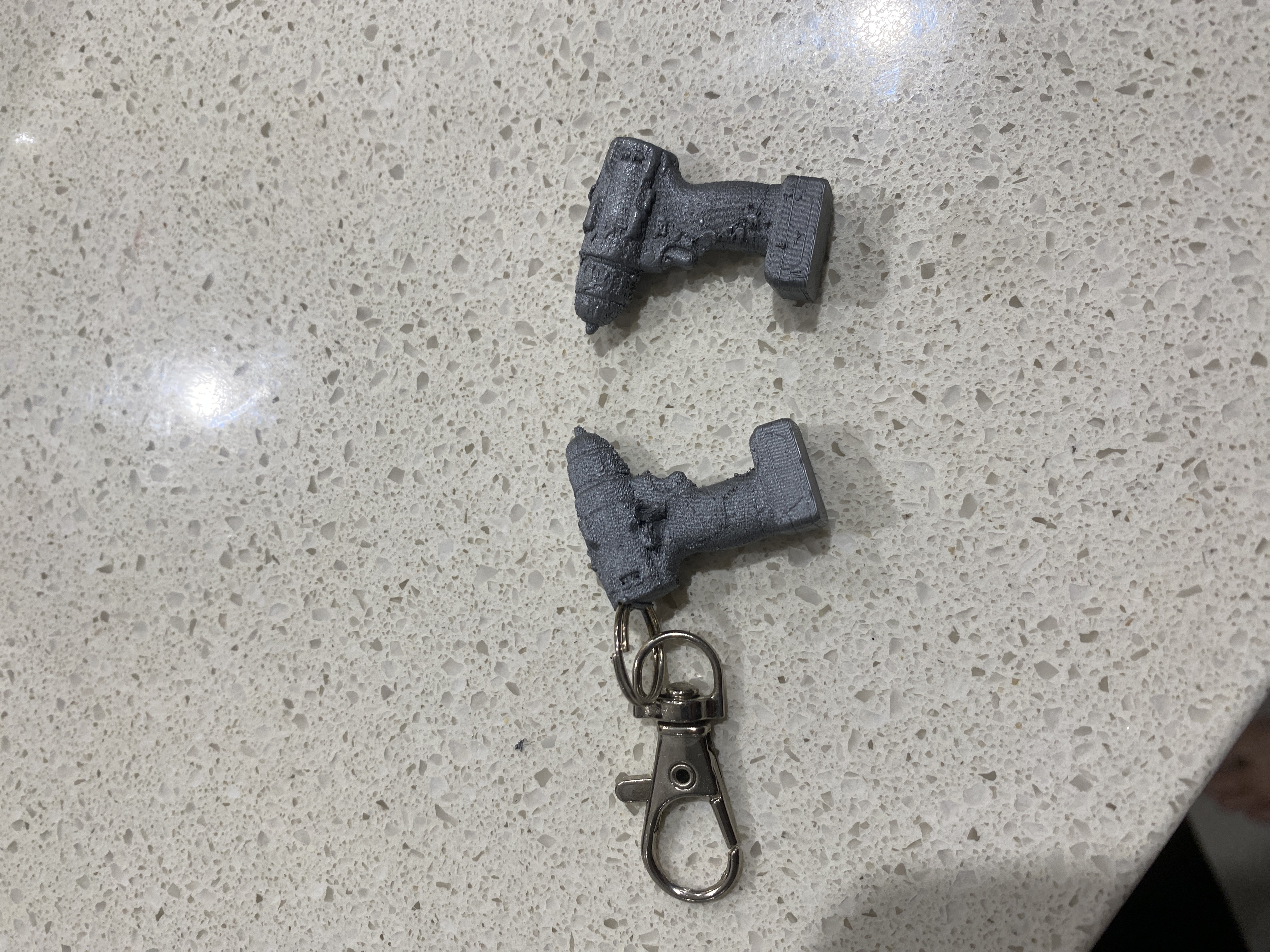 Miniatura 2 do modelo 3D Milwaukee Drill Keychain