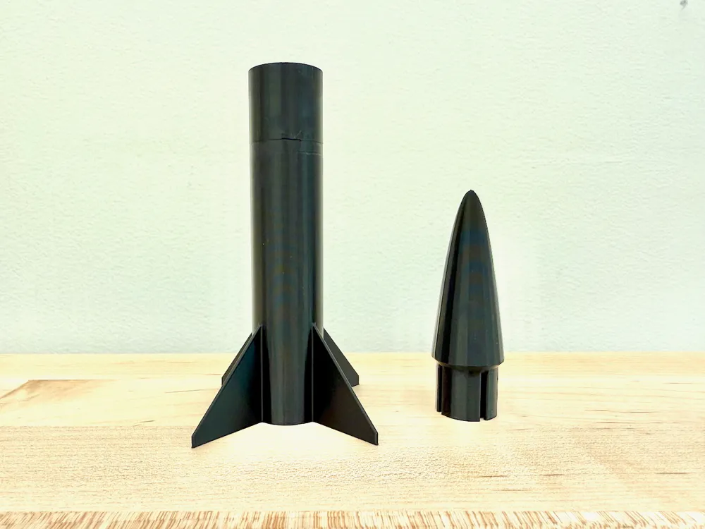 Stubby Rocketship Stubby Air Rocket by stephen.larochelle - MakerWorld