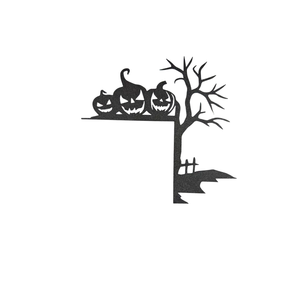 Halloween door corner decoration by Berry MakerWorld