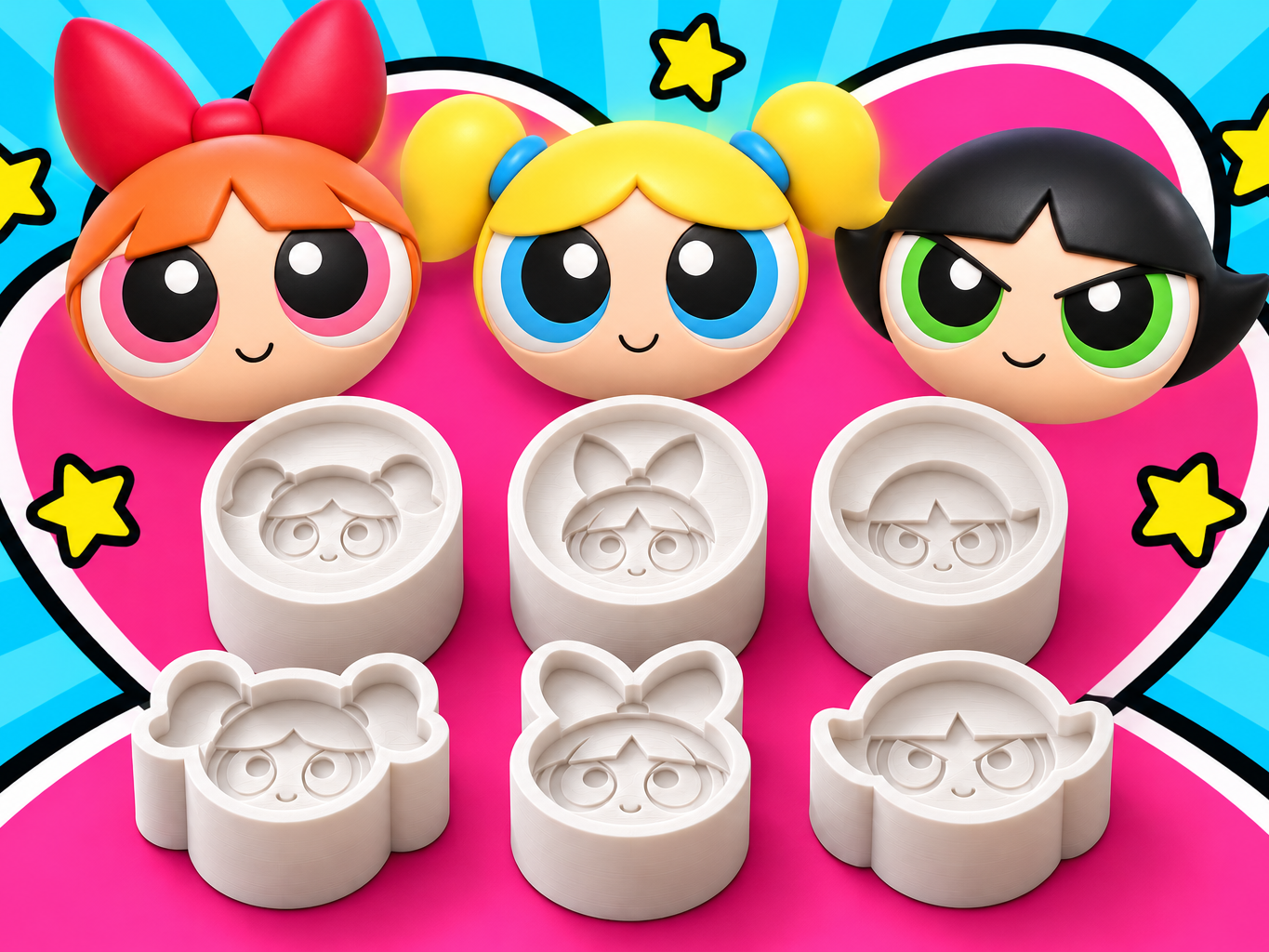 Meninas Superpoderosas, Ejetores 3d - 3D printed Hand Tools, in stock in India