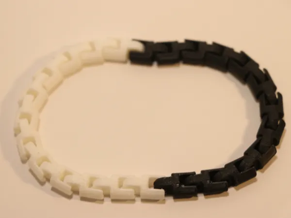 Connecteur flexible pour fidget