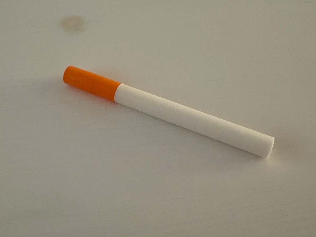Fake realistic cigarette