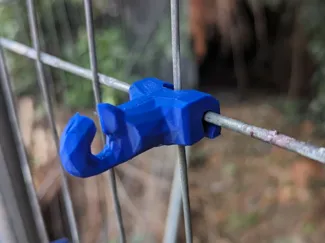 Heras/Construction fence clip