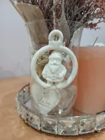Père Noël en médaillon rond — photo 3