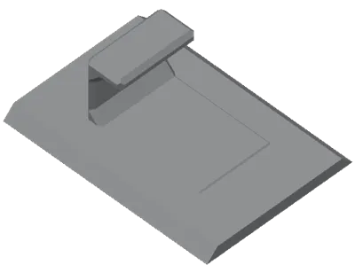 Back of Door Hook with hidden mounting.