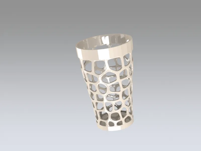PORTABICCHIERI IN PLASTICA VORONOI