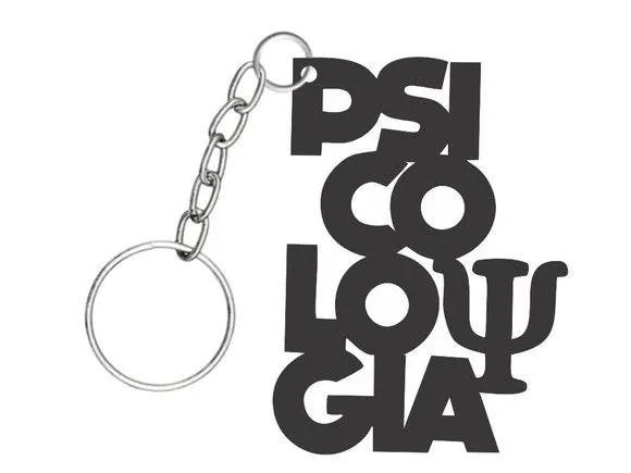 Chaveiro de Psicologia - Acessório Profissional