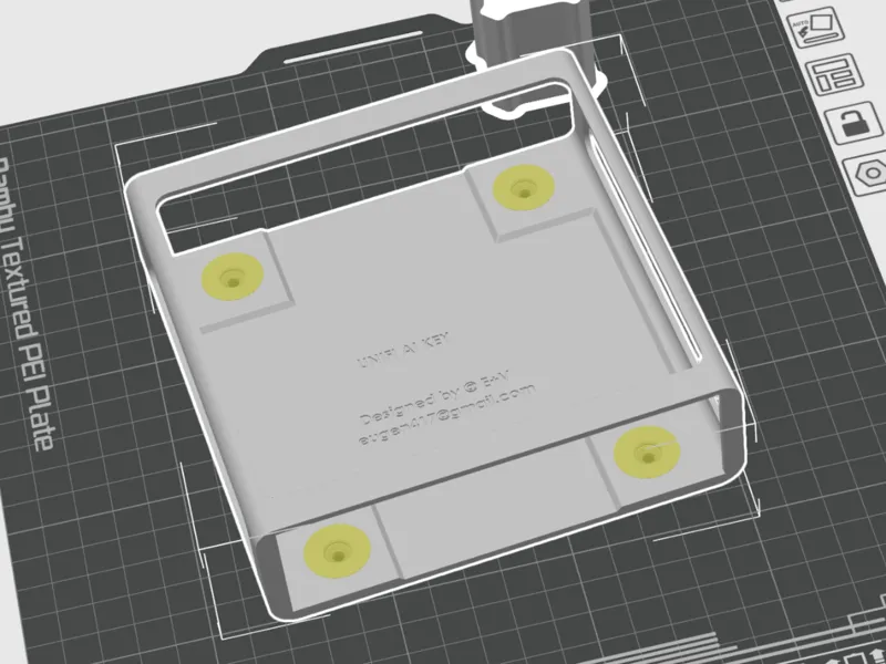 Wall/Under-Desk Mount for UniFi AI Key