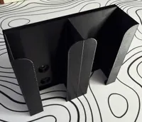 Zip-tie, zip-tie + screw, and a no-hole version
