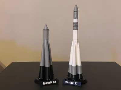 Early Soviet Rocket Garden 1:200 Scale