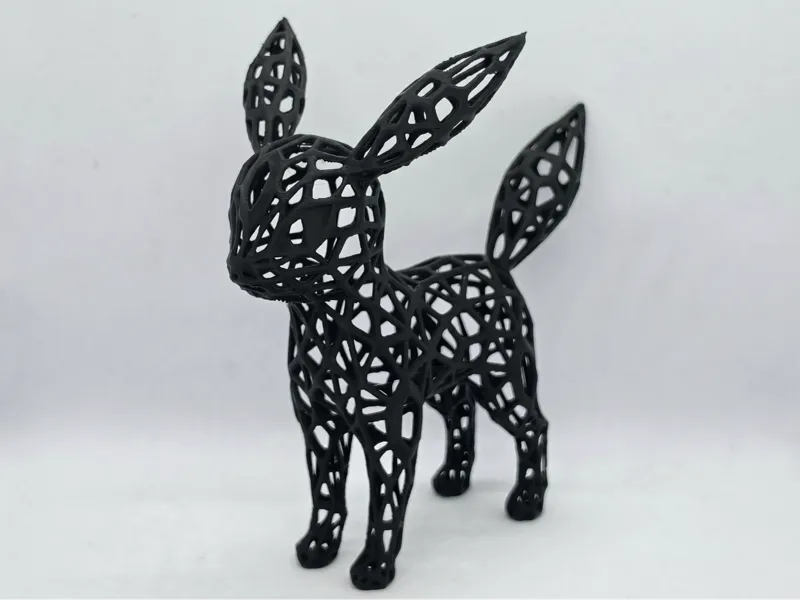 Pokémon Umbreon Voronoï