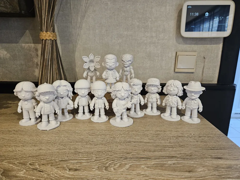 تصميم خاص لشخصيات Stranger Things، زينة زخرفية، هدية قابلة للجمع