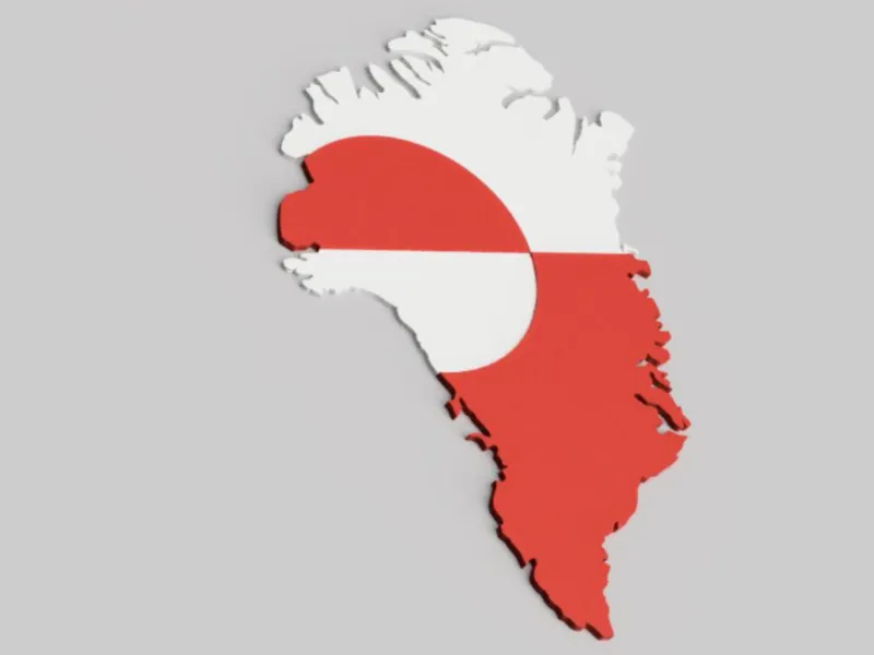 Stand by Greenland – Keychain & Large Map 