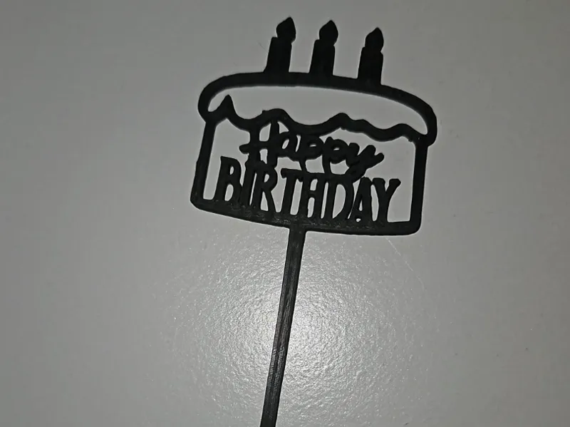 Birthday Flower Pick