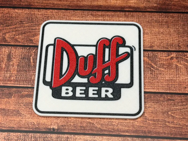 DUFF Beer Drinks Coaster
