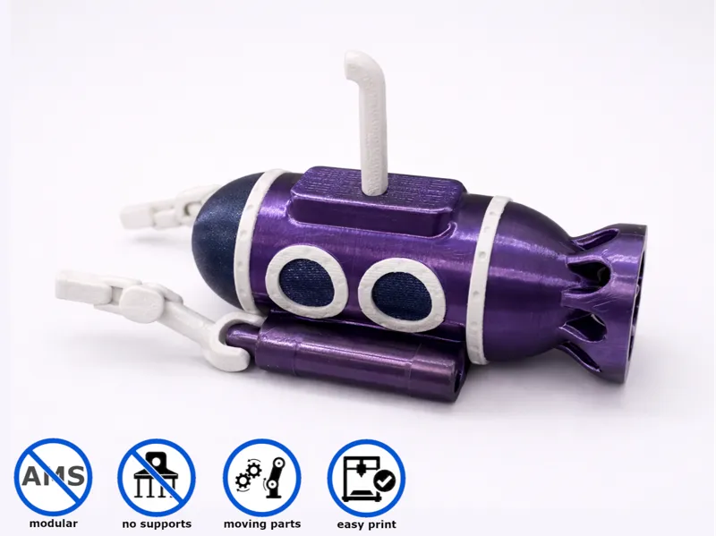Floating Toy Submarine