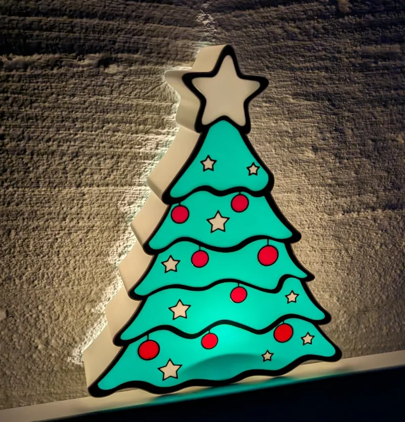 Christmas Tree Tealight decoration colors