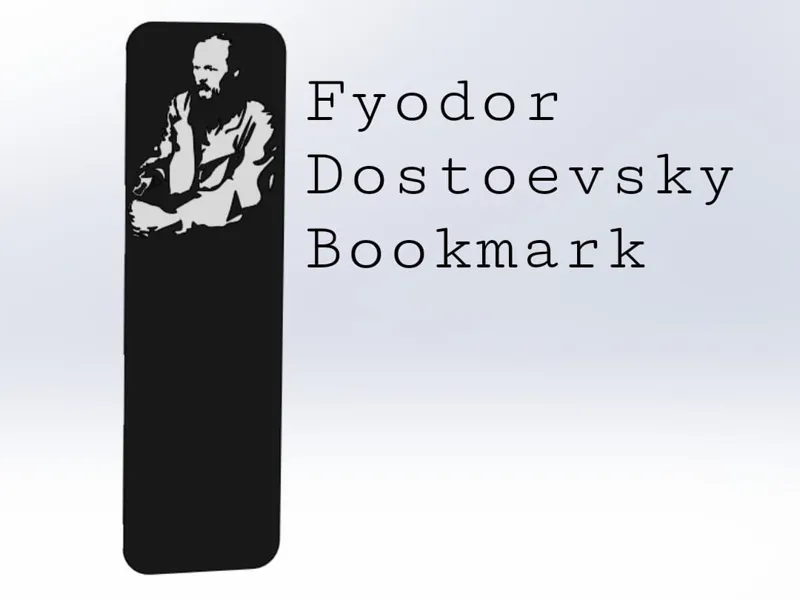 Fyodor Dostoevsky bookmark