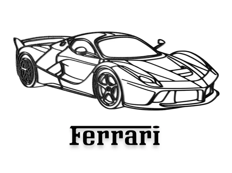 Ferrari la Ferrari Wall Art 
