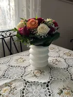 Collection de vases ondulés à rayures verticales — photo 3