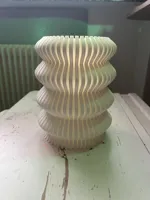 Collection de vases ondulés à rayures verticales — photo 6